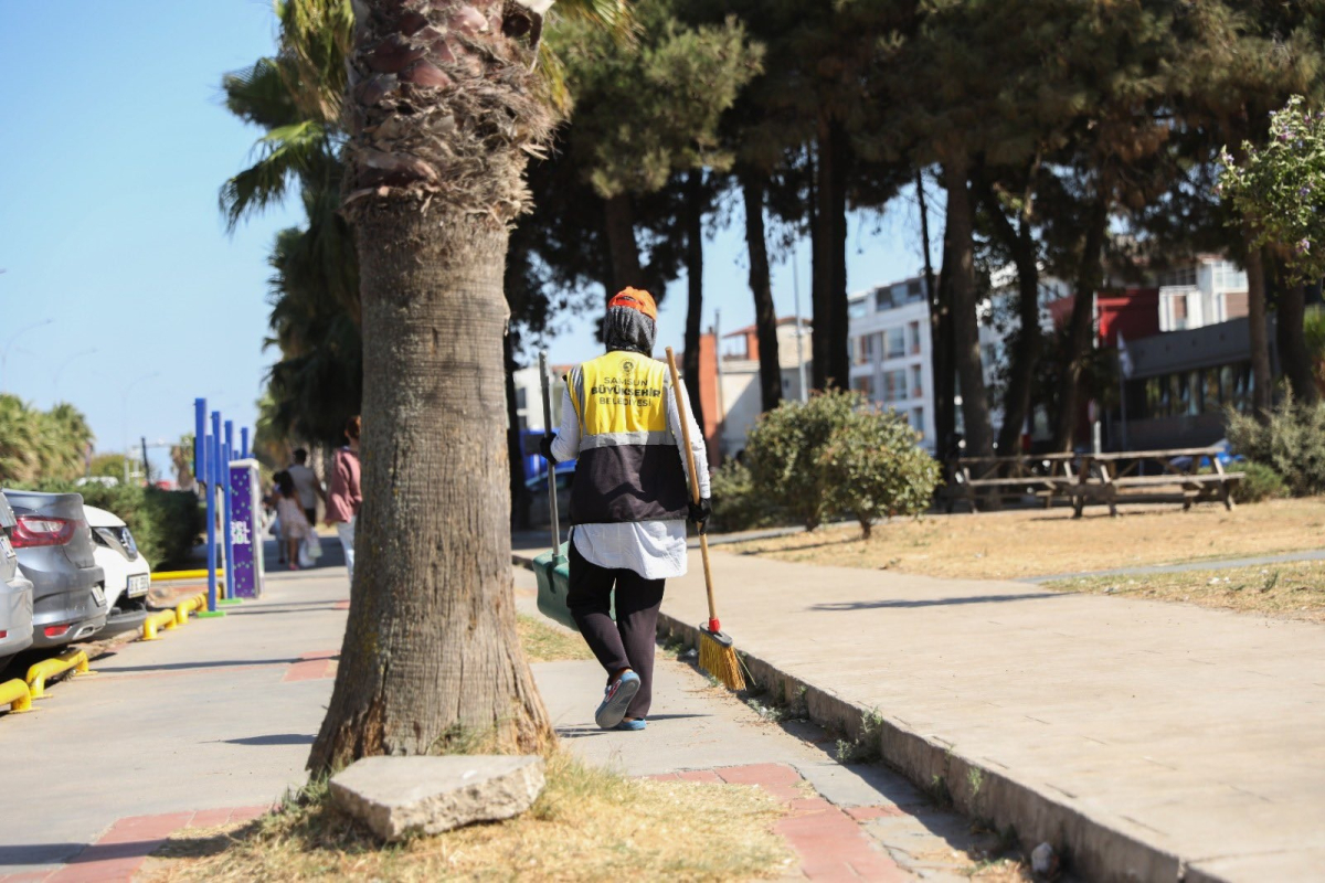 Samsun, kadınların emeğiyle güzelleşiyor