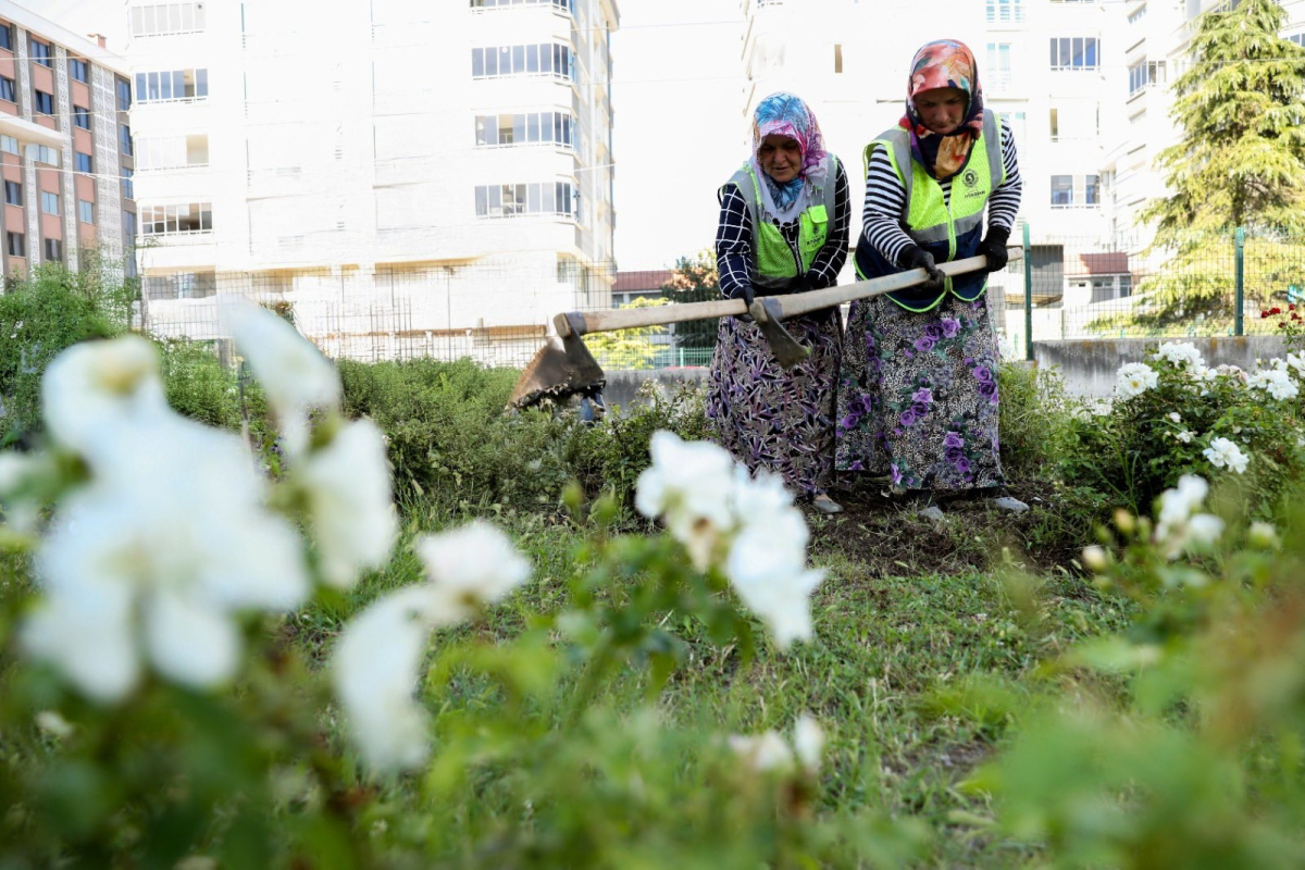 Samsun, kadınların emeğiyle güzelleşiyor