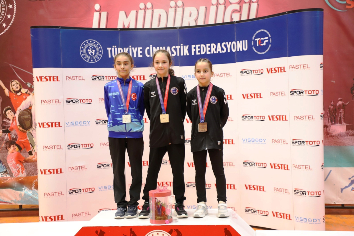 Trampolin Cimnastik Kulüpler Arası Türkiye Şampiyonası sona erdi