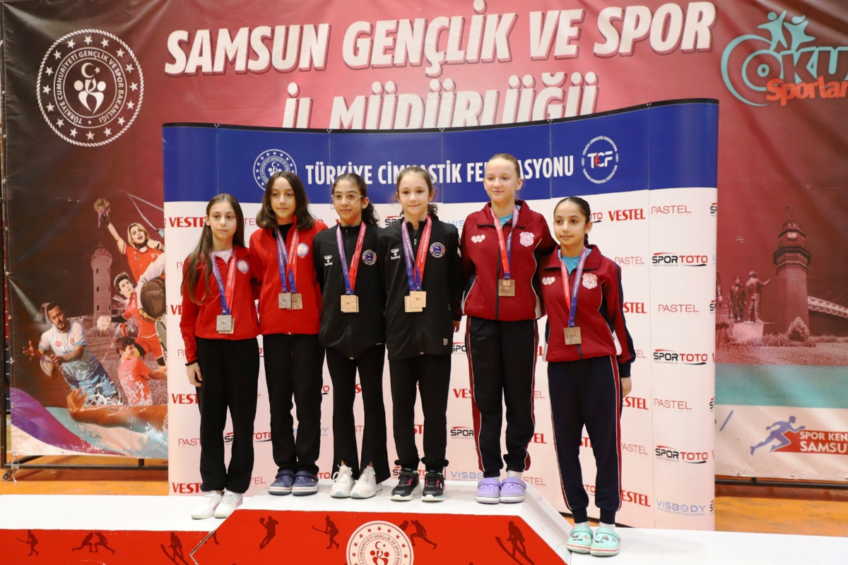 Trampolin Cimnastik Kulüpler Arası Türkiye Şampiyonası sona erdi