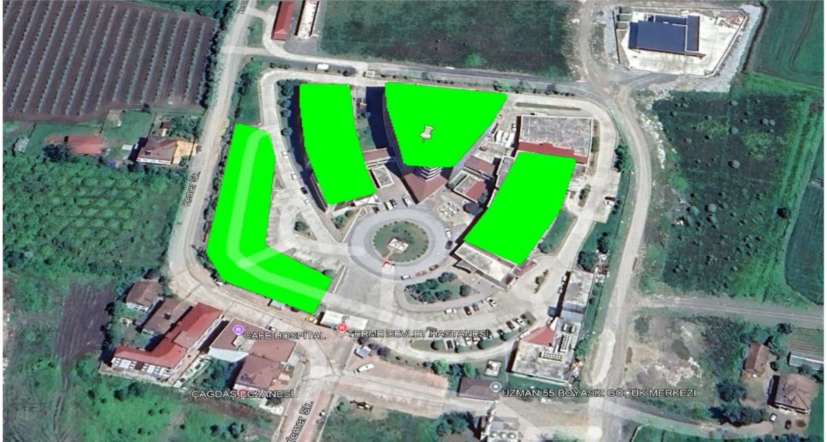 Terme Devlet Hastanesi güneş enerjisiyle kendi elektriğini üretecek