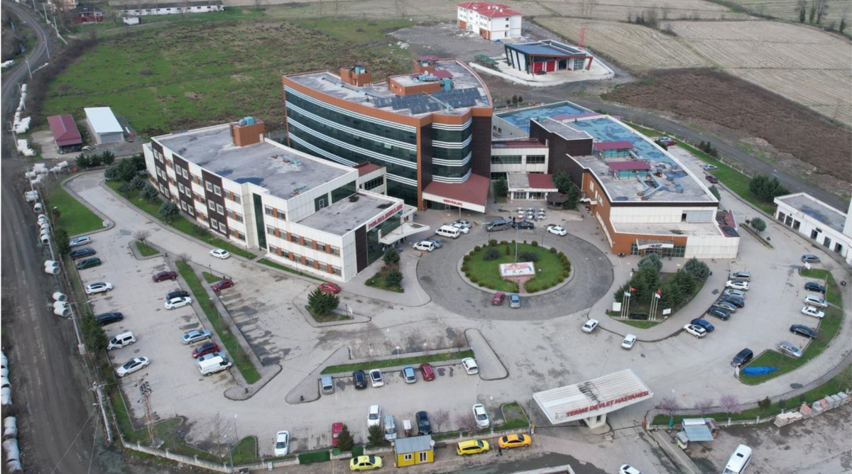 Terme Devlet Hastanesi güneş enerjisiyle kendi elektriğini üretecek