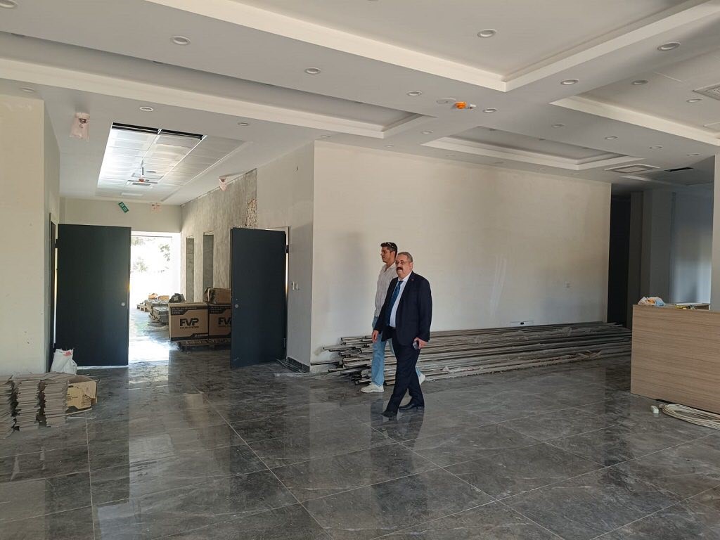 Çarşamba Hükümet Konağı inşaatında sona doğru