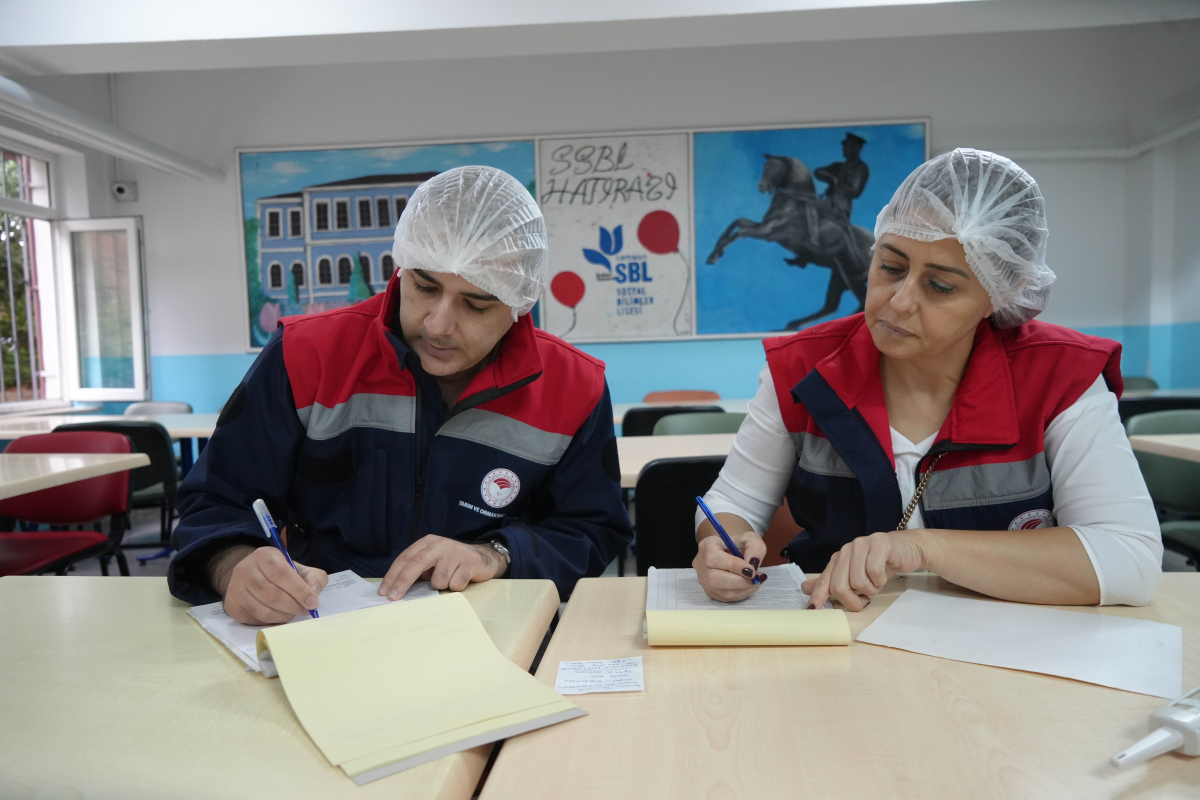 Samsun'da okul kantin ve yemekhaneleri denetlendi