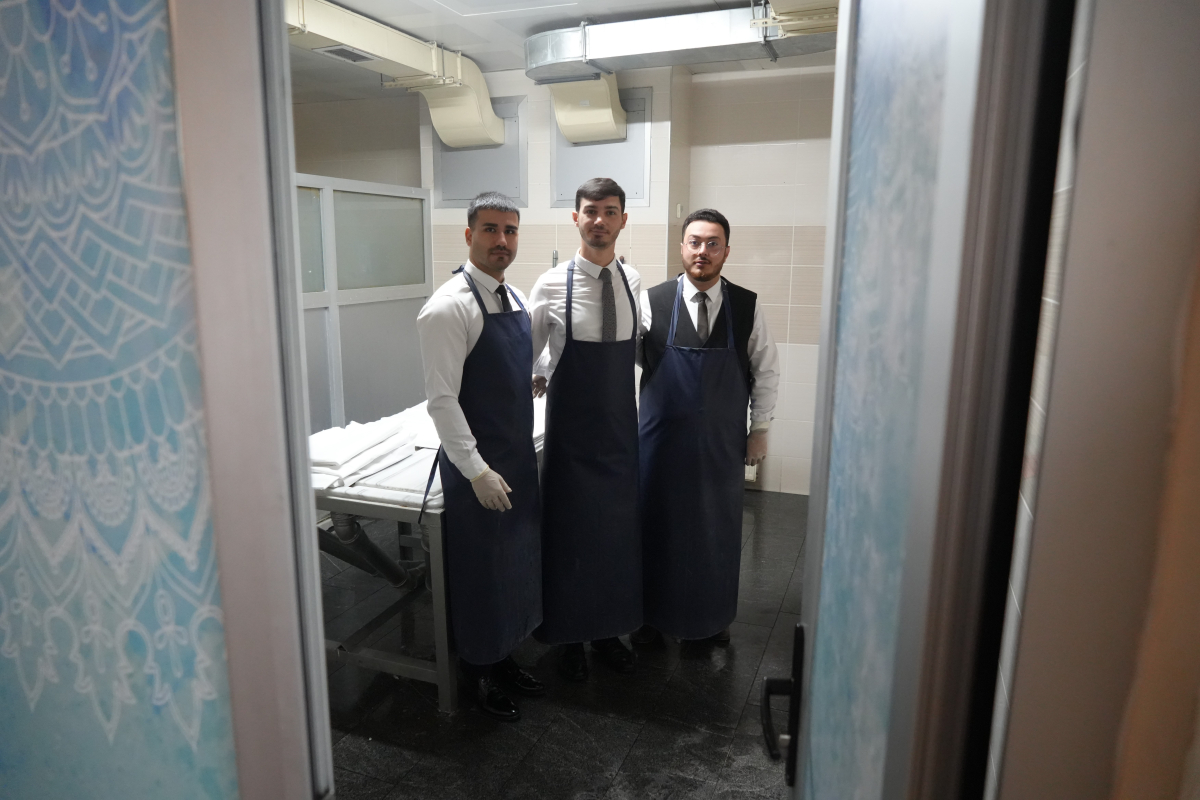 Genç yaşta gassallığı seçtiler:
