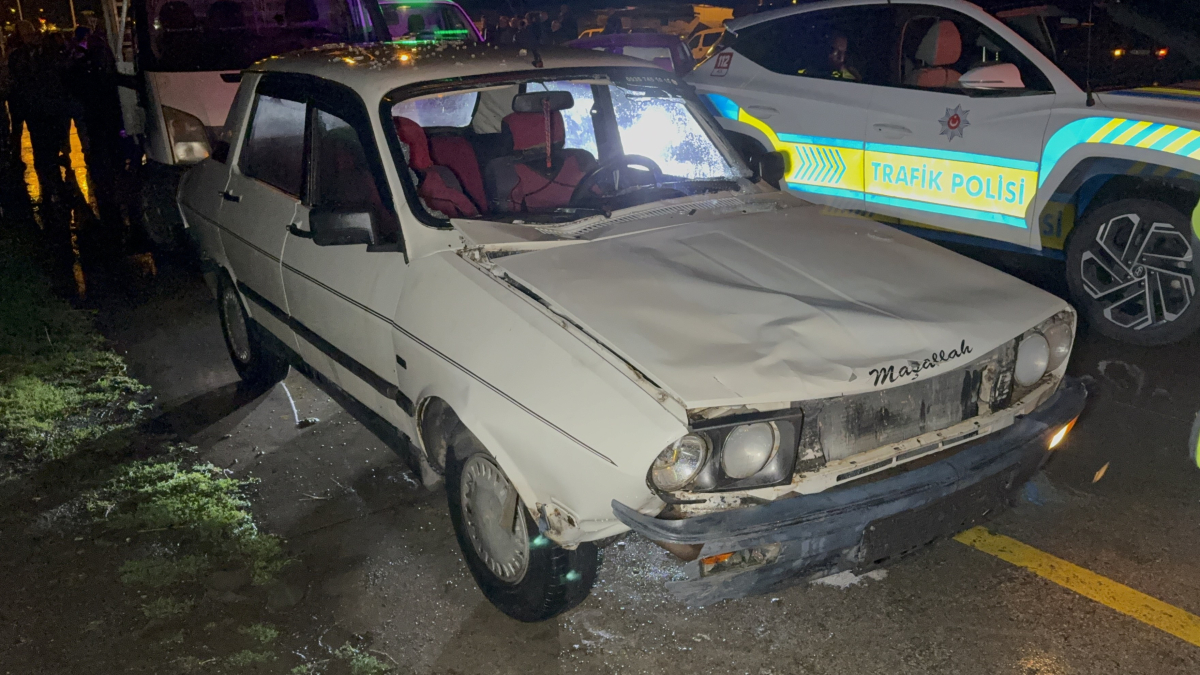 Samsun'da otomobilin çarptığı çoban hayatını kaybetti