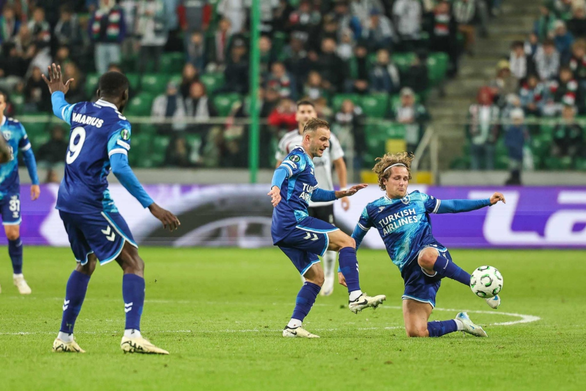 UEFA Konferans Ligi: Legia Varşova: 0 - Samsunspor: 1 (Maç sonucu)