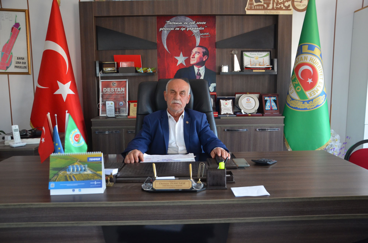Bafra Ovası’nda 100 bin dekarlık alanda kışlık sebze ekimi başladı