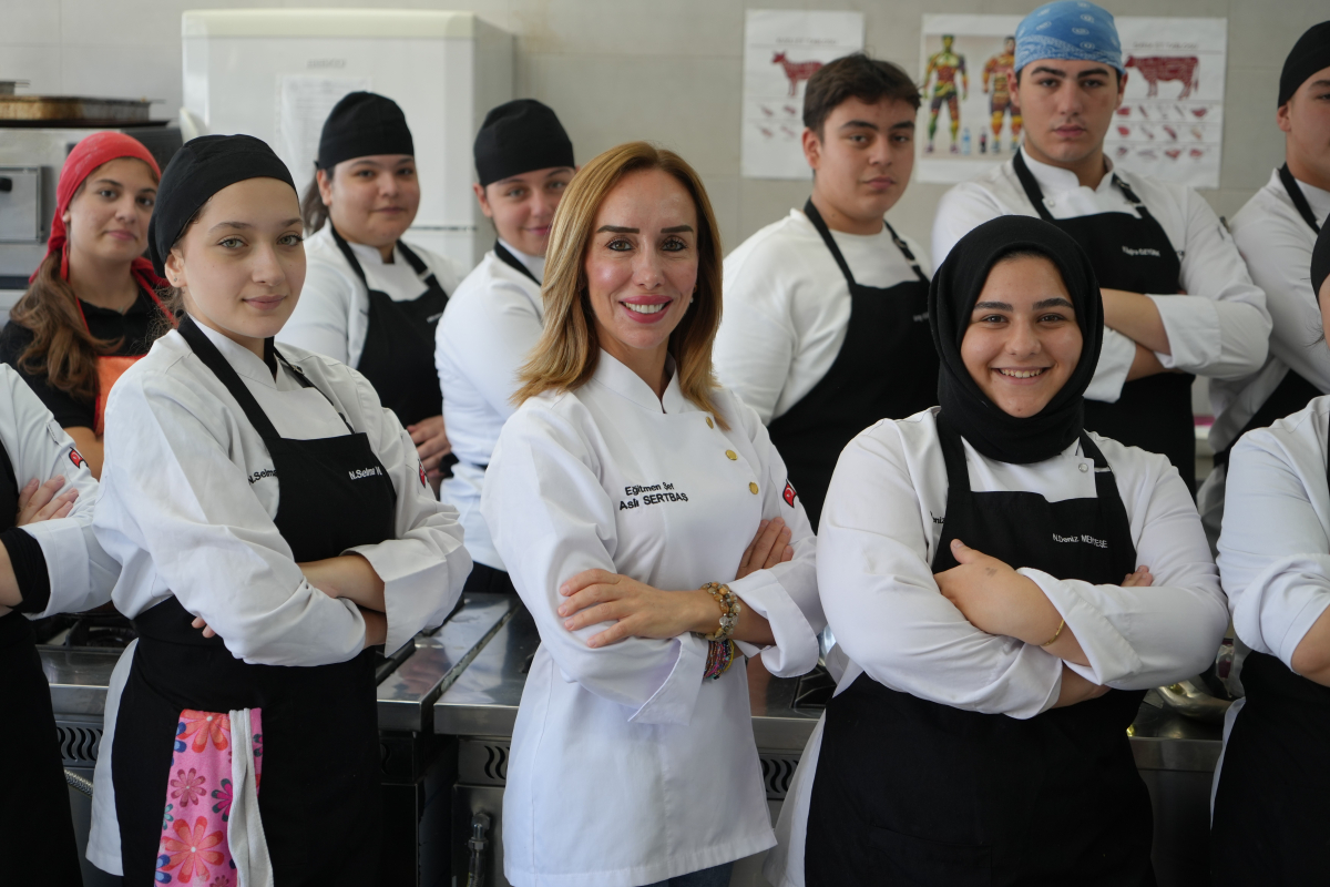 Geleceğin şefleri bu lisede yetişiyor