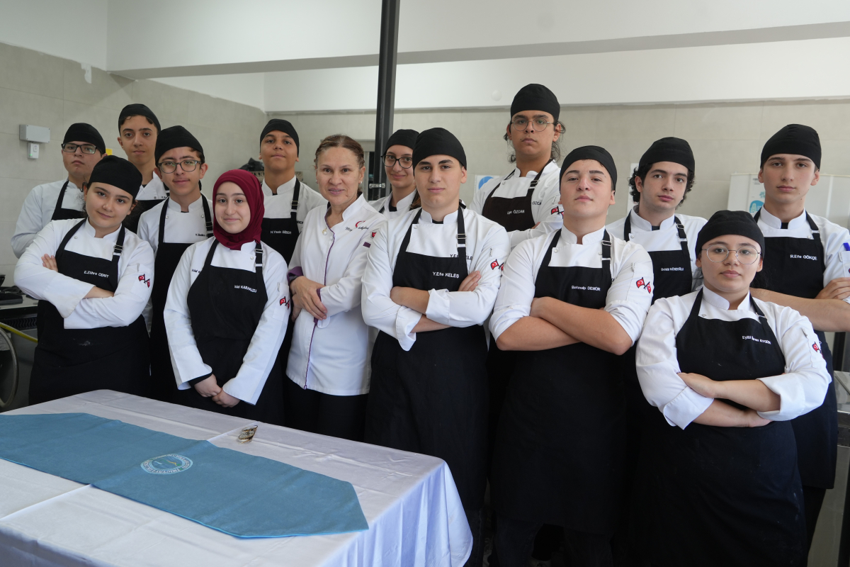 Geleceğin şefleri bu lisede yetişiyor