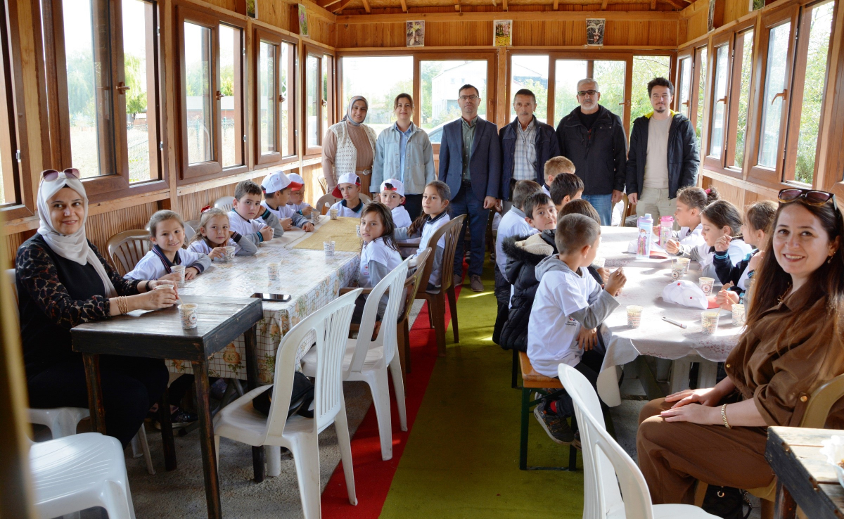 Samsun'da lider çocuk tarım kampı düzenlendi