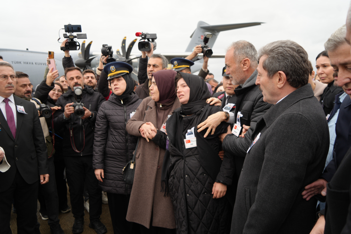 Şehit Altıok'un cenazesi Samsun'a getirildi