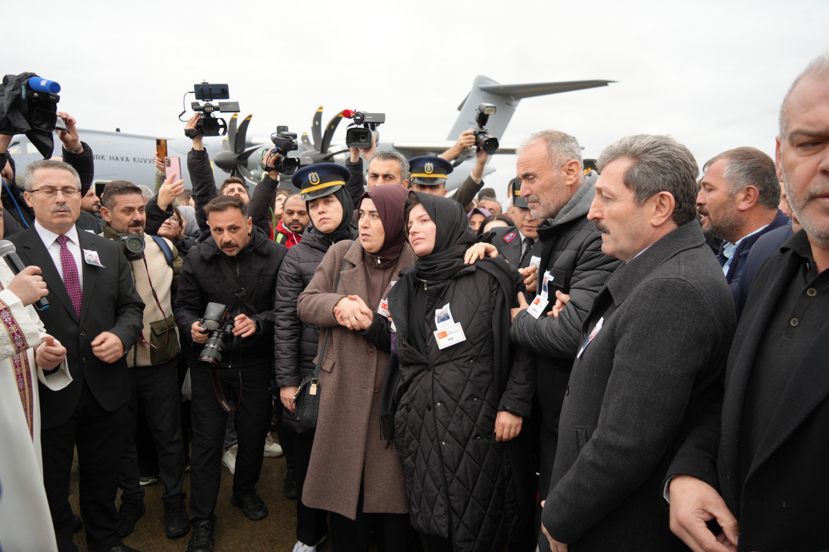 Şehit Altıok'un cenazesi Samsun'a getirildi