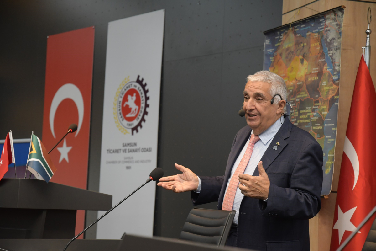 Afrika'nın yatırım potansiyeli Samsun iş dünyasına tanıtıldı