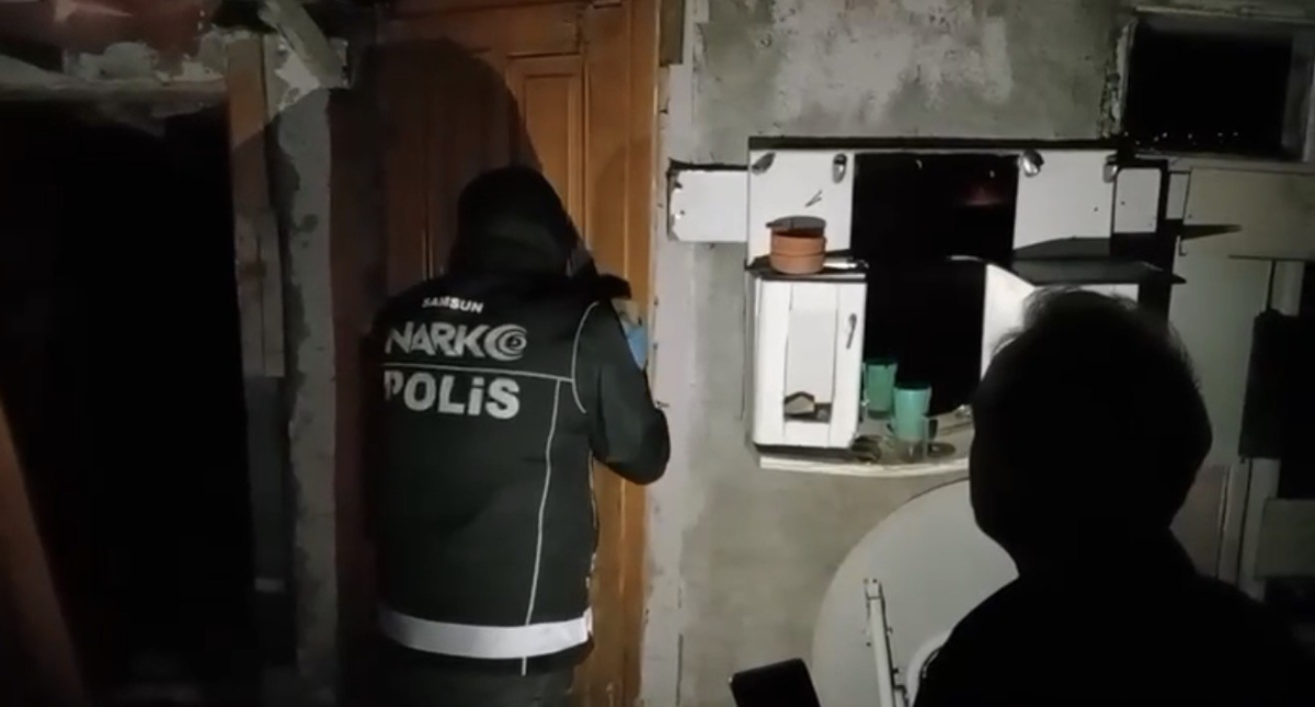 Samsun'da 80 bin uyuşturucu hap ele geçirildi