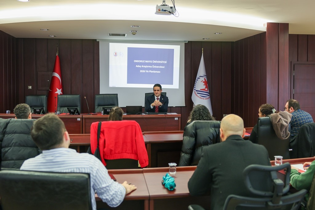 OMÜ’de araştırma üniversitesi hedefi için yeni adım