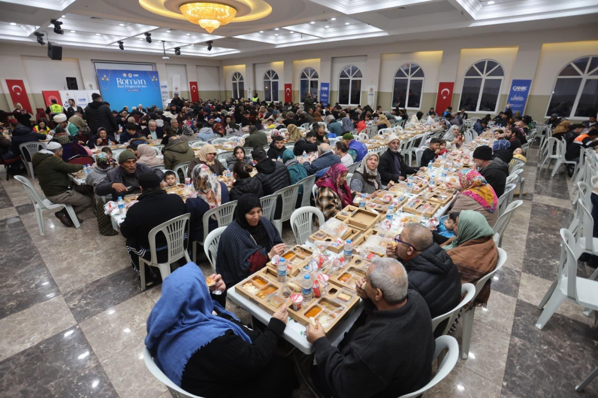 Samsun’da Roman İftarında Birlik ve Kardeşlik Mesajı