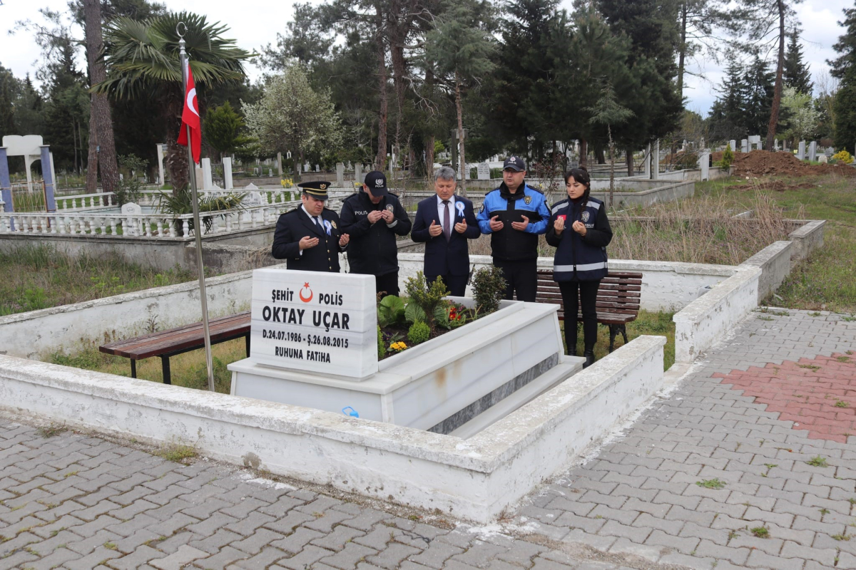 Bafra’da Polis Haftası Etkinlikleri: Şehitler Anıldı, Vatandaşlar Bilgilendirildi