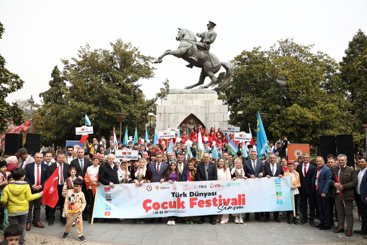 Samsun’da Türk Dünyası Çocuk Festivali 2026’da Yeniden Düzenlenecek