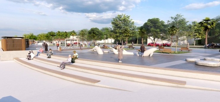 Samsun İncesu sahilinde yeni yaşam alanı projesi başladı
