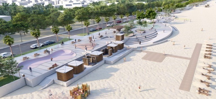 Samsun İncesu sahilinde yeni yaşam alanı projesi başladı