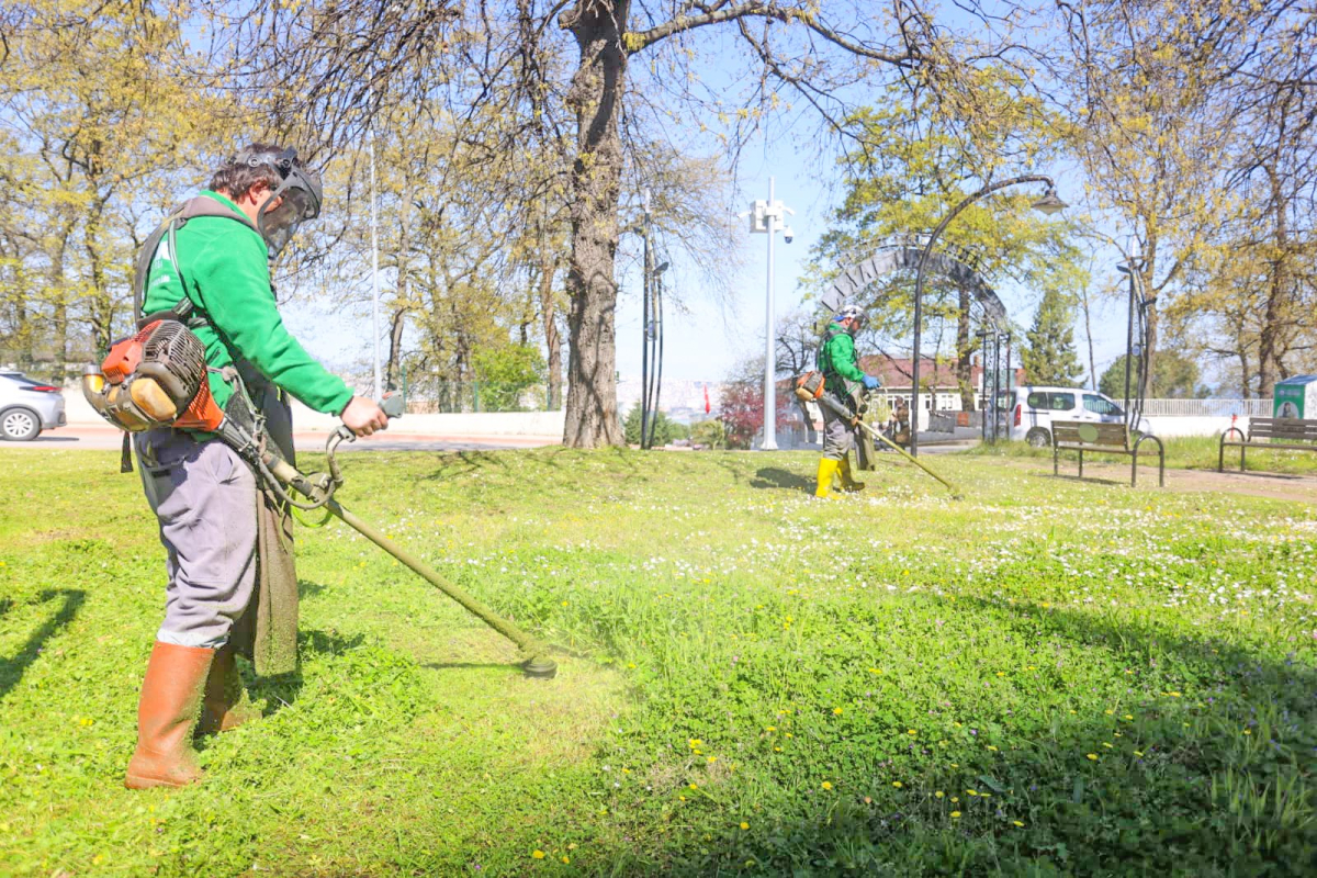 Canik’te parklar yaza hazırlanıyor