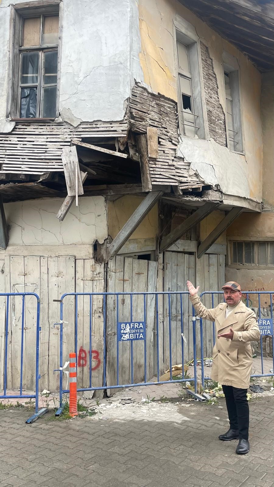 Bafra’da Tarihi Yapılar Alarm Veriyor: Mahalleli Daha Etkili Önlem İstiyor