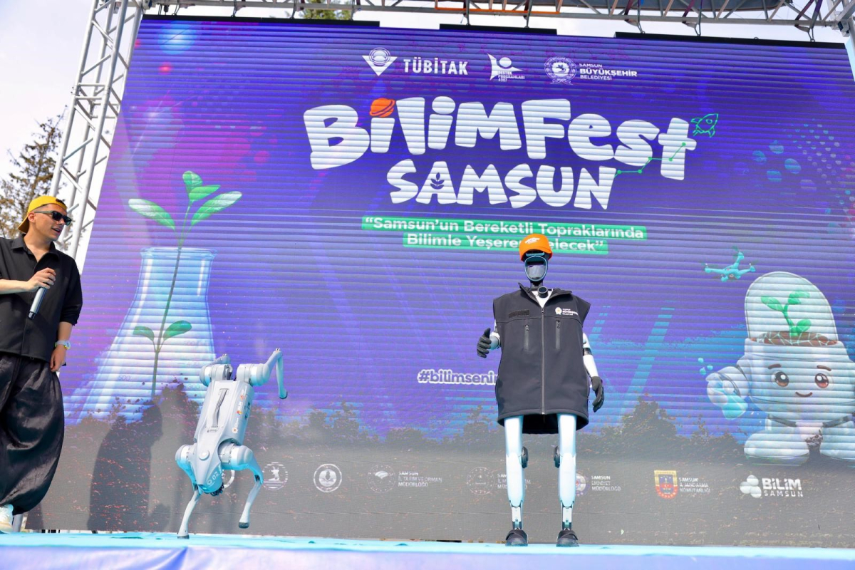 Samsun’da BİLİMFEST ile bilim ve teknoloji şöleni yaşandı