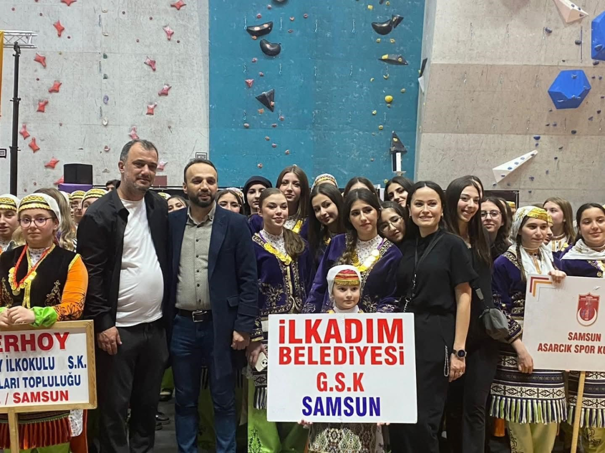 İlkadımlı gençler halk oyunlarında Türkiye şampiyonası yolunda