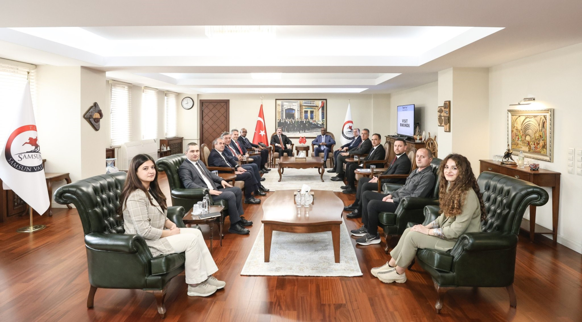 Samsun’da Türkiye–Ruanda ekonomi temasları: Yatırım fırsatları masaya yatırıldı
