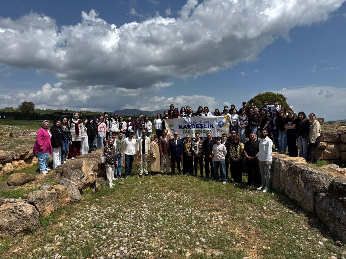 İlkadımlı gençlerden Çorum’a kültür köprüsü