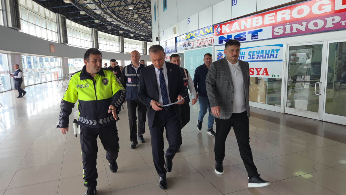 Samsun’da bayram öncesi otobüs firmalarına fiyat denetimi