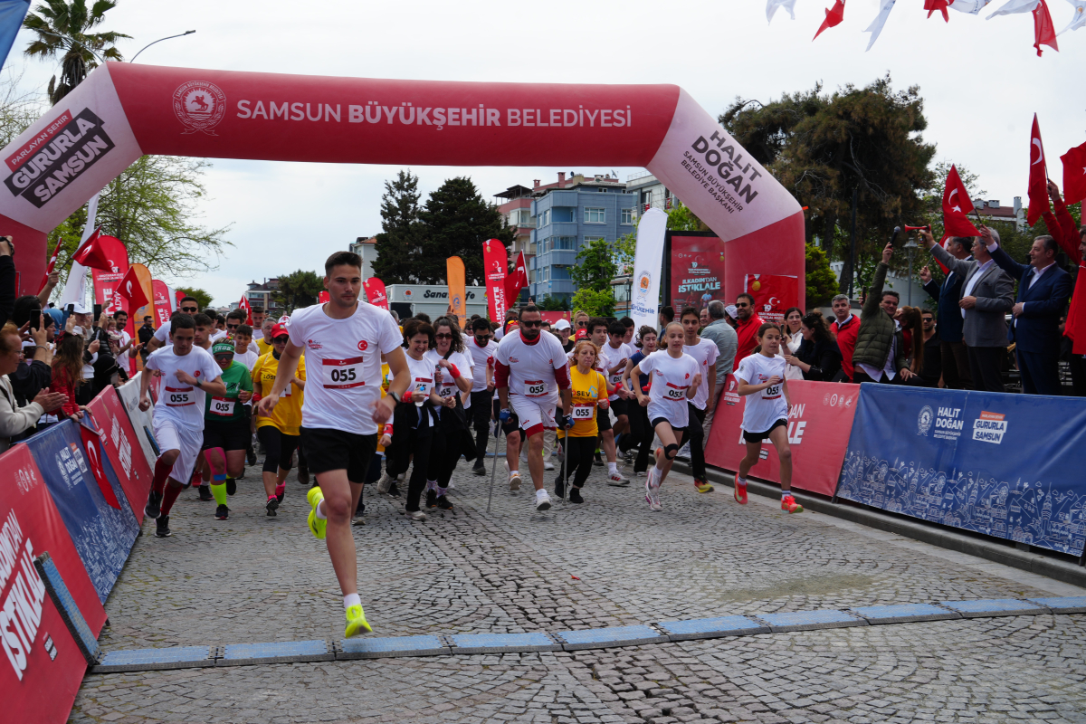 Samsun’da 19 Mayıs Yarı Maratonu: Binlerce Sporcu Aynı Parkurda Buluştu