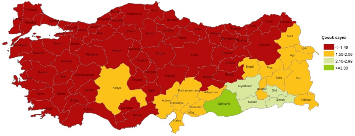 Samsun’da doğurganlık hızı düştü: 11 yılda yaklaşık 5 bin azalma