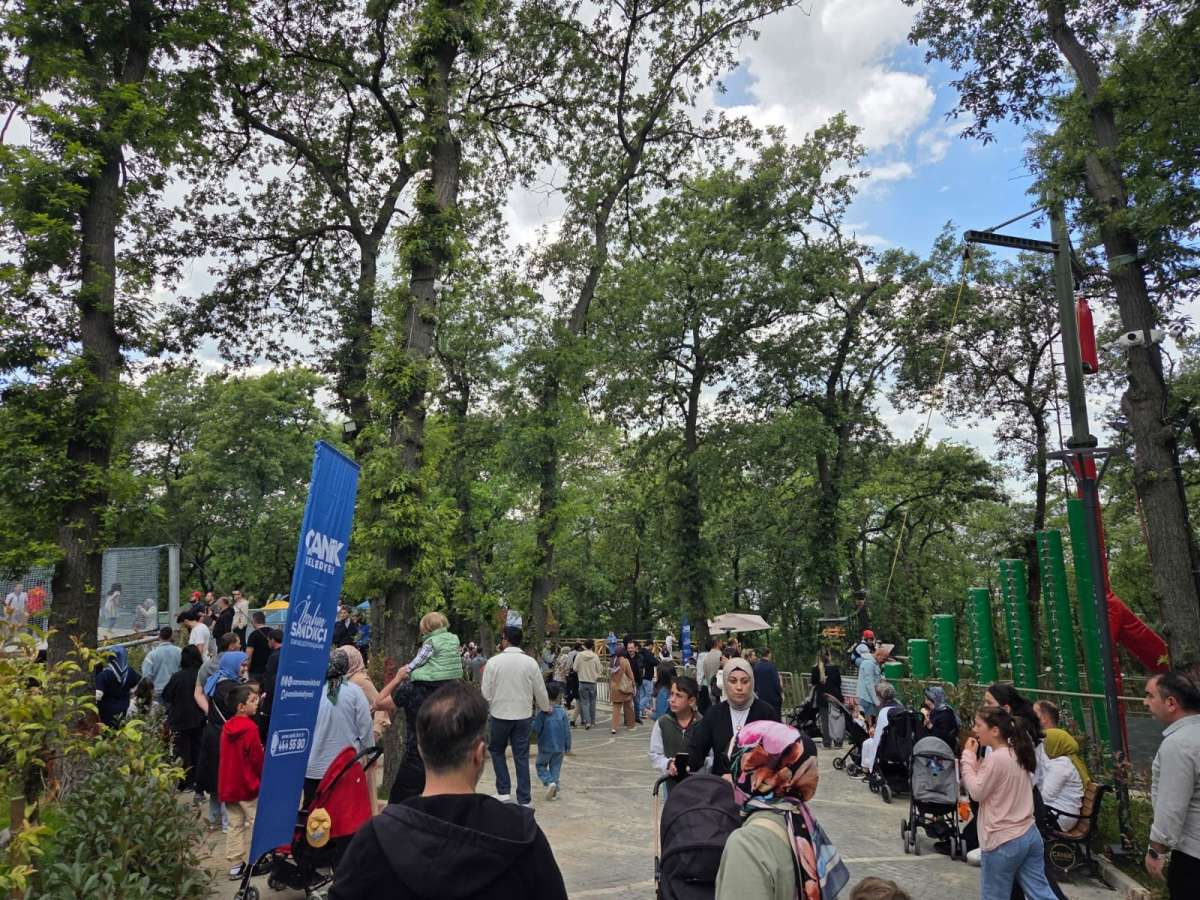 Canik Macera Parkı Ziyaretçi Akınına Uğruyor
