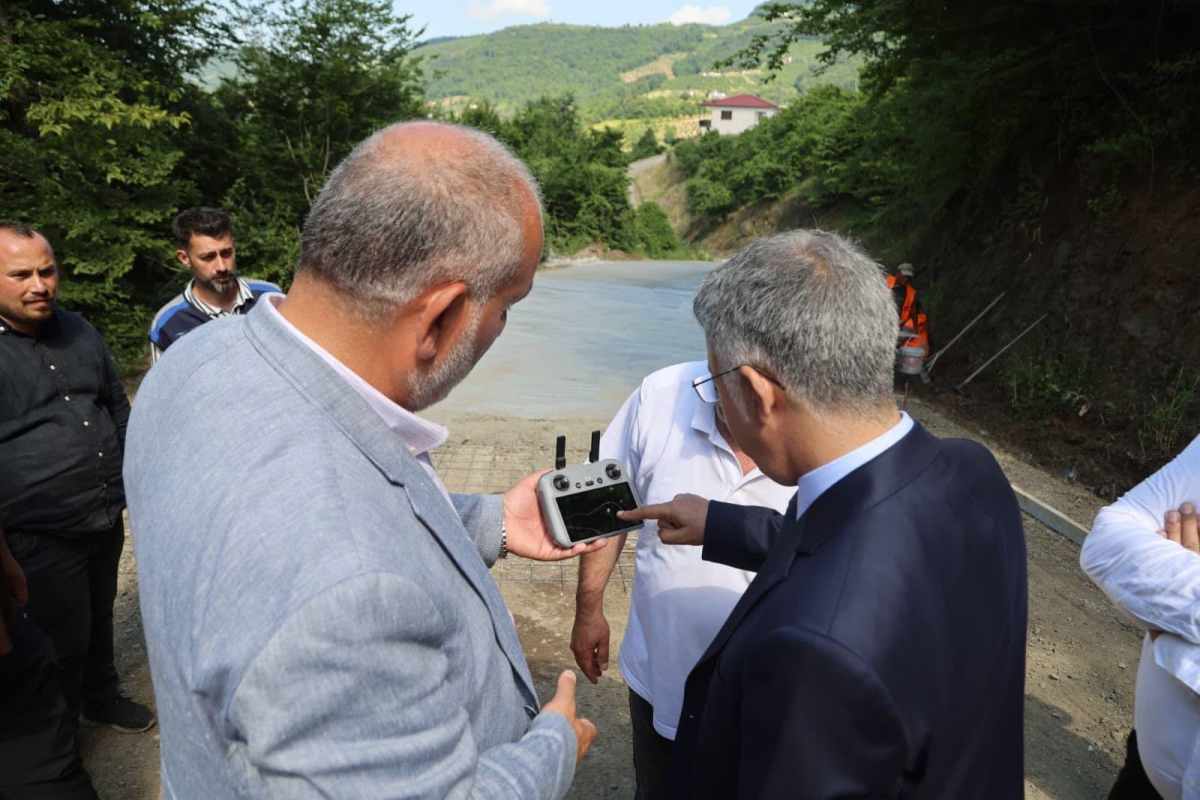 Başkan Sandıkçı Sahada: Dronla Yerinde İnceleme