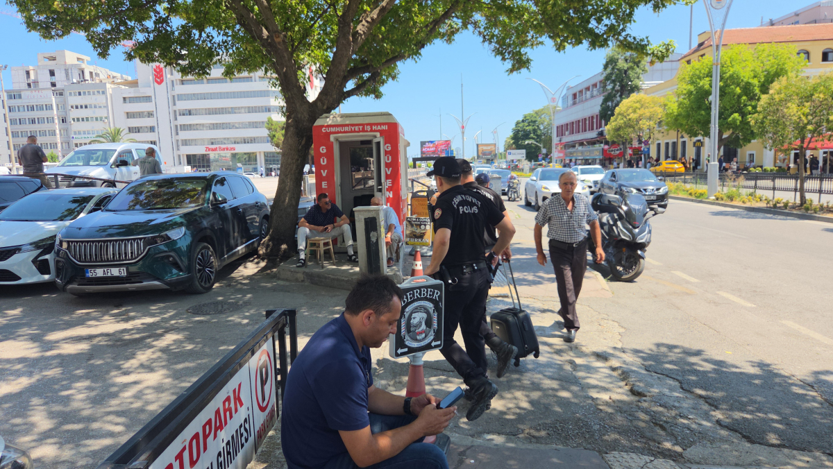 Samsun'da şüpheli valiz paniği
