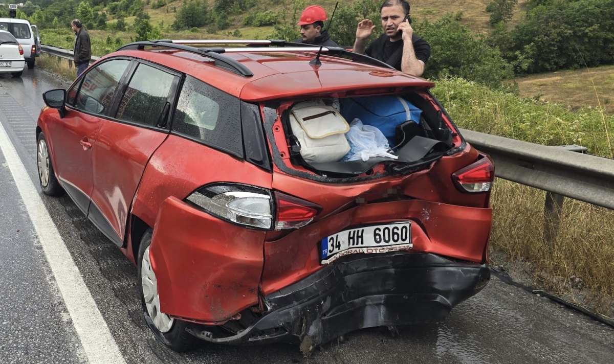 Samsun’da iki araç çarpıştı: 4 yaralı