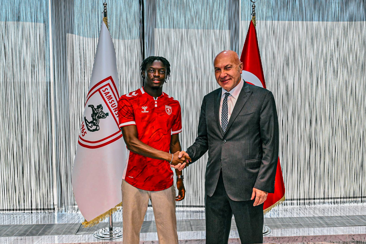 Samsunspor, Antoine Sekongo'yu 5 yıllığına kadrosuna kattı