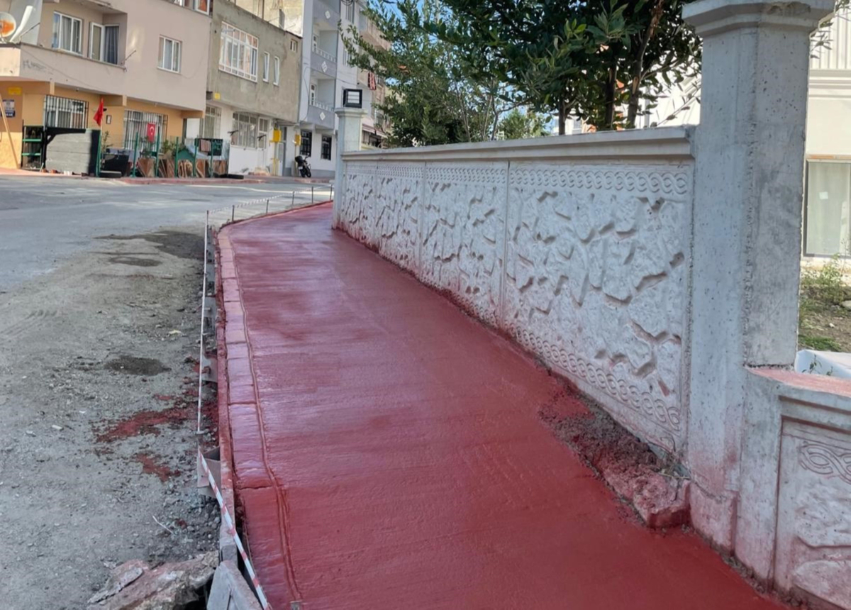 İlkadım'da yol yapım, bakım ve onarım çalışmaları