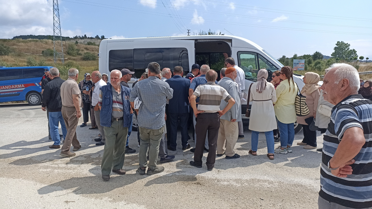 Havza'da taş ocağını genişletme planına mahalleli tepkisi