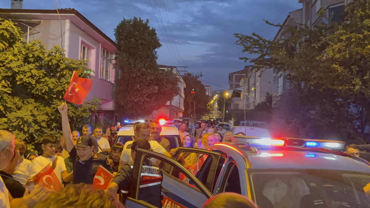 Bedensel engelli gencin askerlik hayali gerçekleştirdi