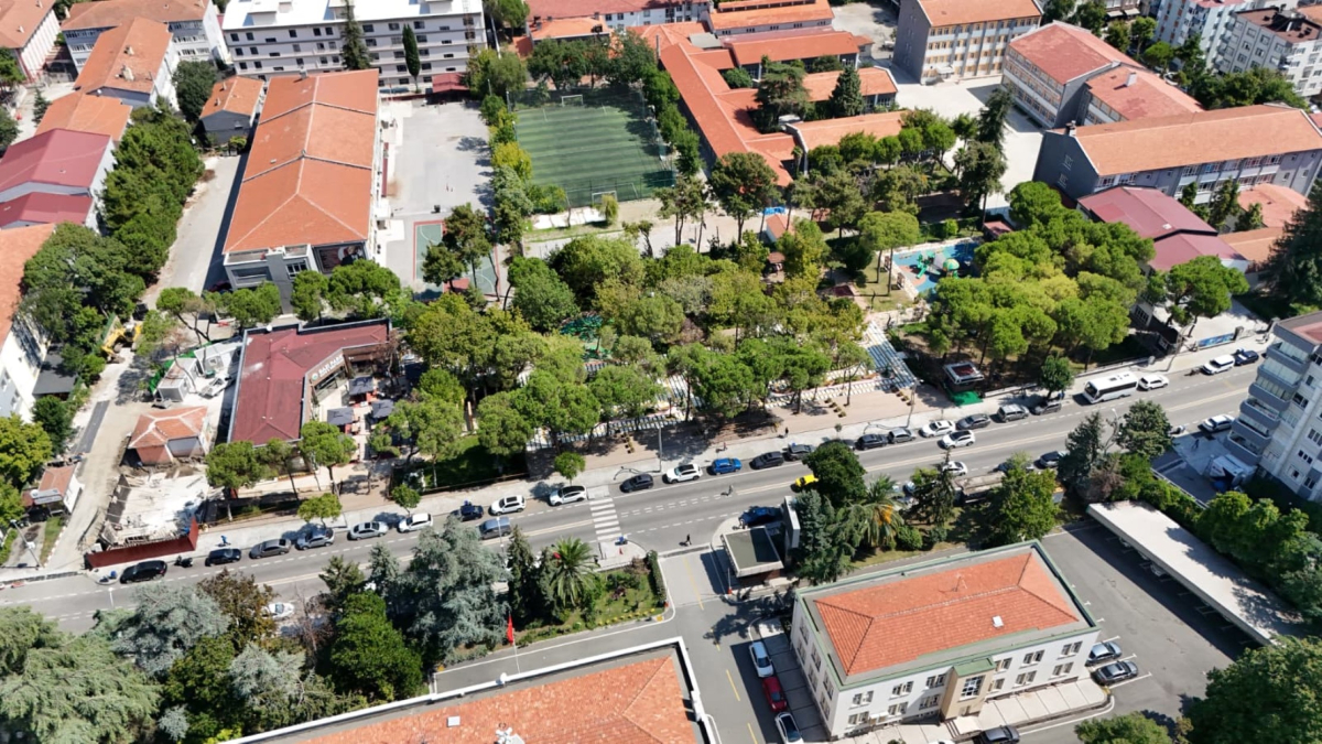 Gazi Park'ta değişim tamamlandı
