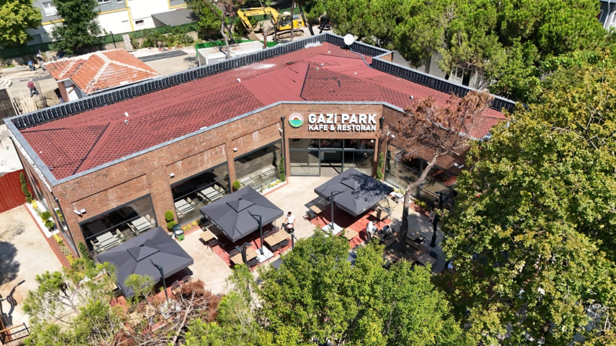 Gazi Park'ta değişim tamamlandı