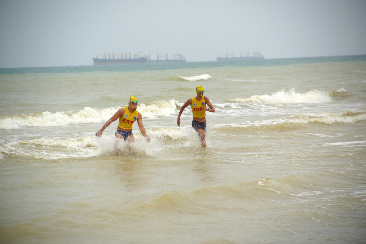 Karadeniz'in hırçın sularında Cankurtarma Sportif Deniz Türkiye Şampiyonası
