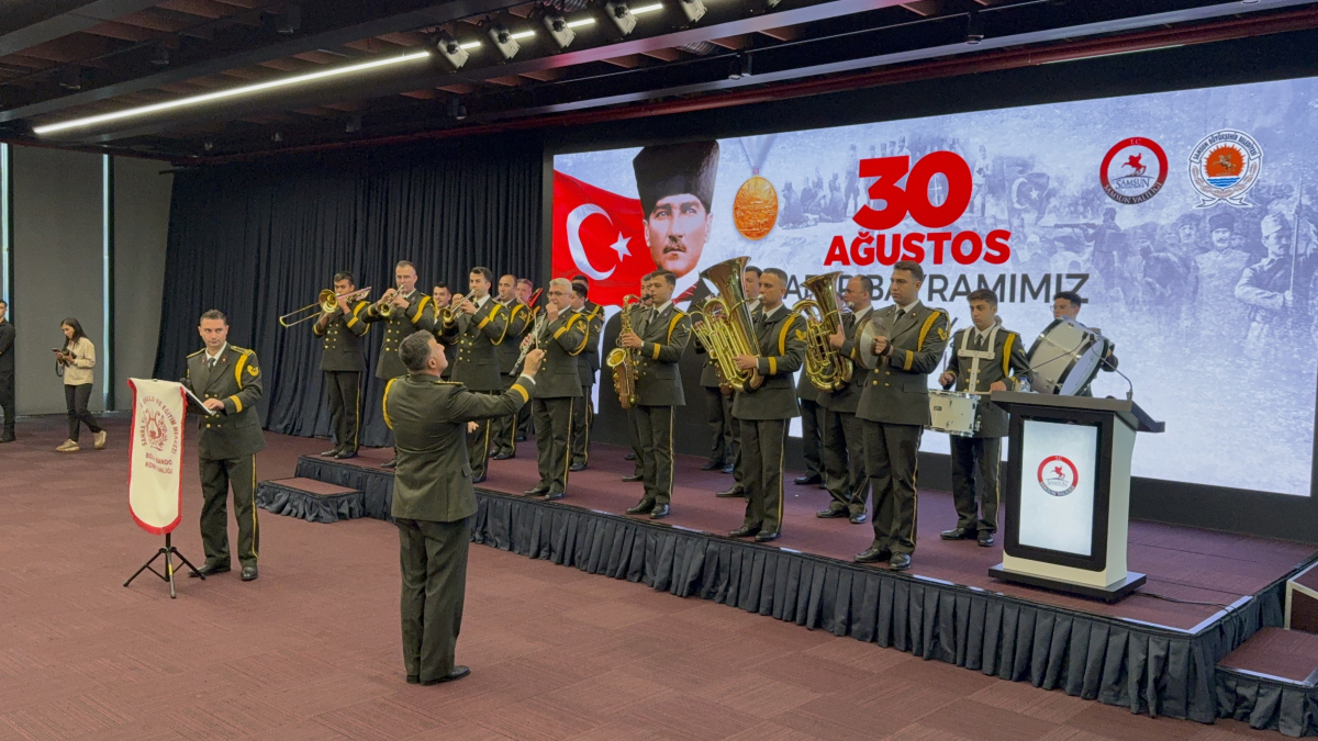 Samsun’da 30 Ağustos Zafer Bayramı coşkuyla kutlandı