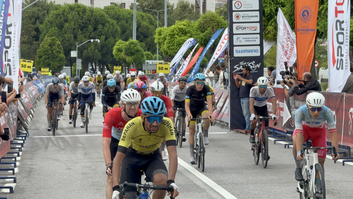 Tour of Samsun 2026 Bisiklet Yarışları'nda Ramazan Yılmaz birinci oldu