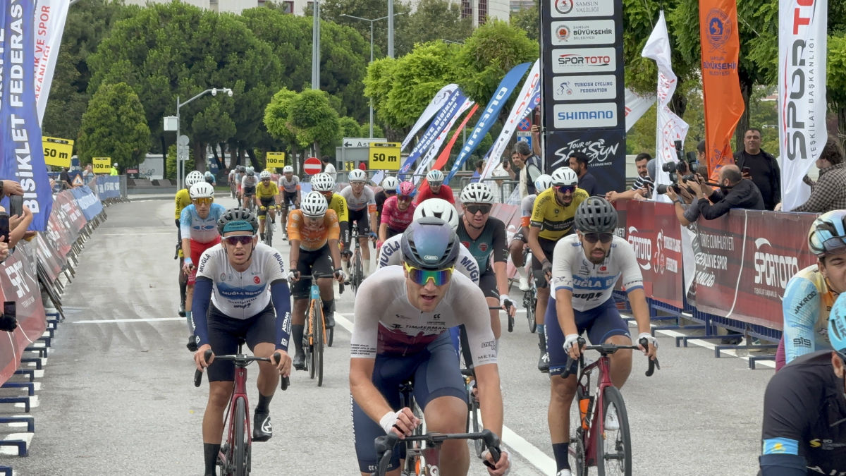 Tour of Samsun 2026 Bisiklet Yarışları'nda Ramazan Yılmaz birinci oldu