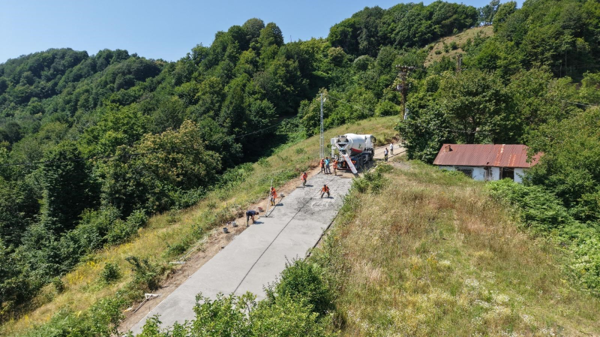 Canik Belediyesi'nden kırsala 150 milyonluk ulaşım yatırımı
