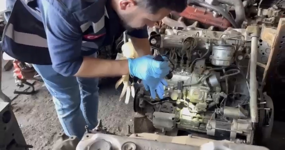 Samsun’da 3 gümrük kaçağı otomobil motoru ele geçirildi